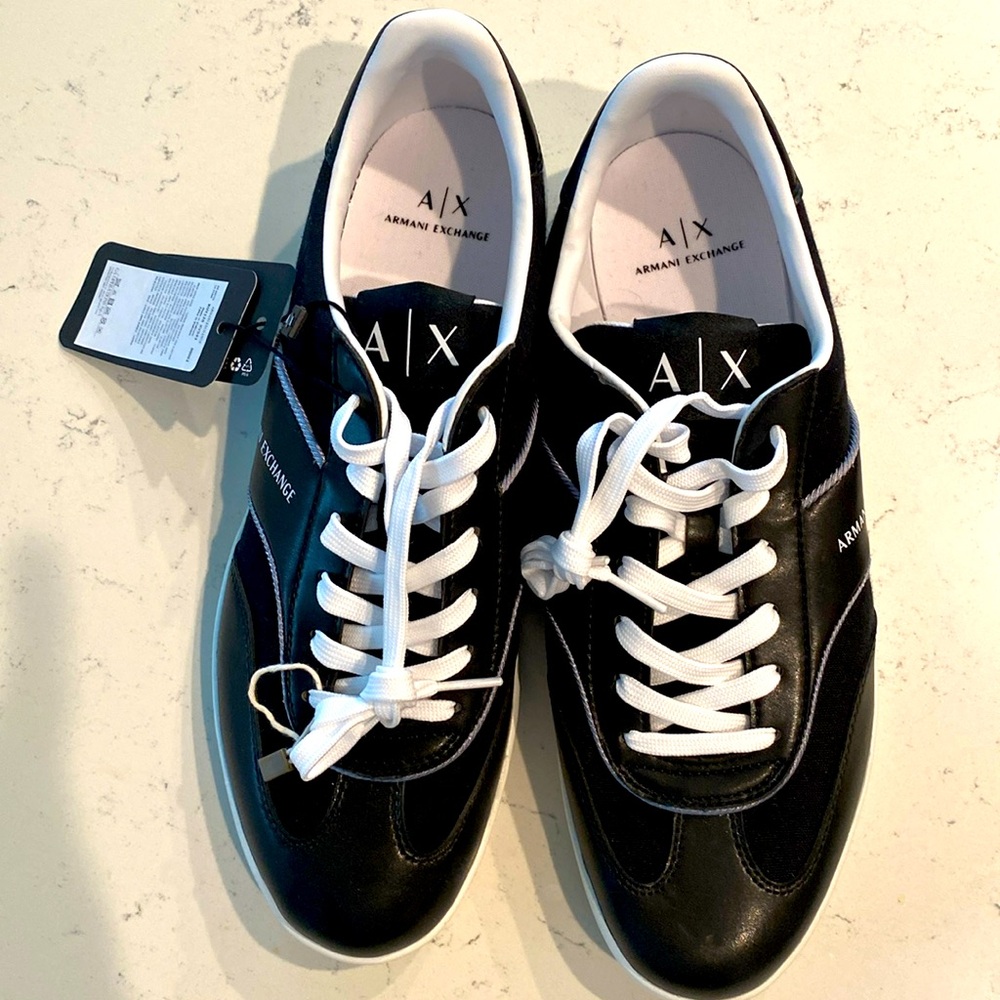 Mens Armani Exchange Sneaker, Size 10